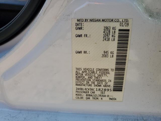 1N4BL4CV3KC182895 Nissan ALTIMA SR