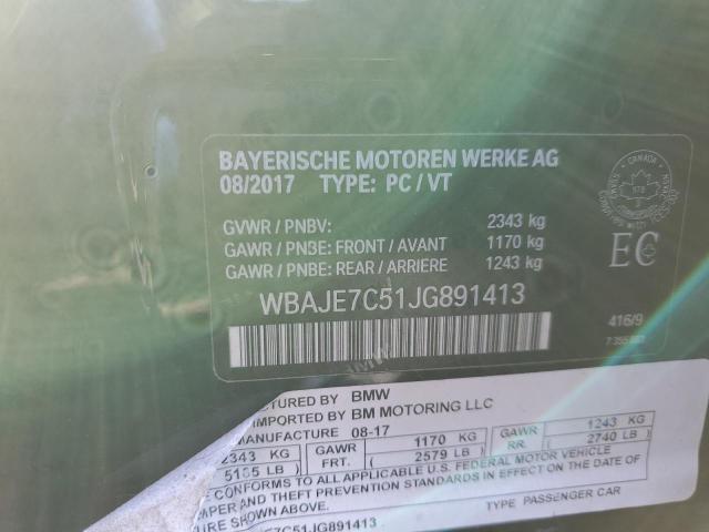 WBAJE7C51JG891413 BMW 540 XI