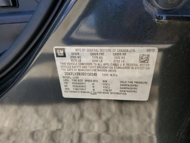 2GKFLXEK0E6136345 GMC Terrain Slt