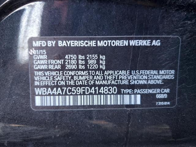 WBA4A7C59FD414830 BMW 428 Xi Gran Coupe