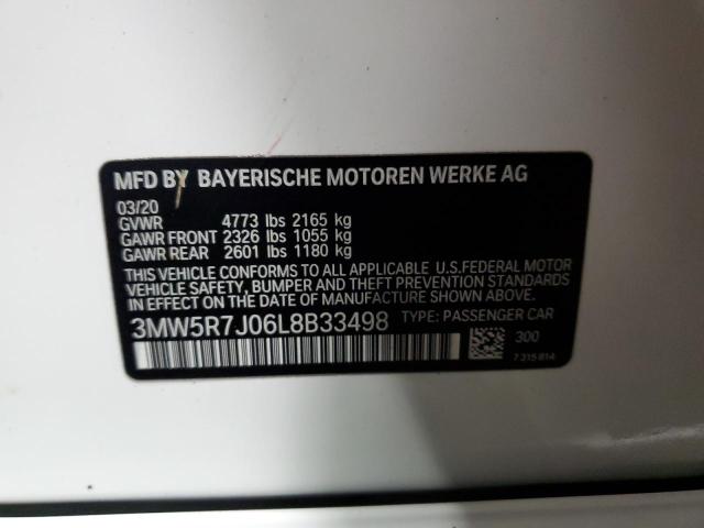 3MW5R7J06L8B33498 BMW 330XI