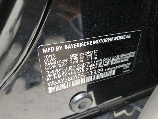 WBAYE8C57ED135029 BMW 750 LI
