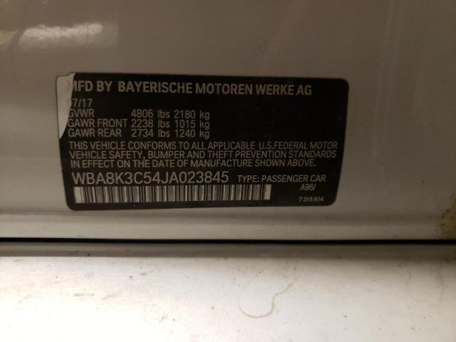 WBA8K3C54JA023845 BMW 330 XI