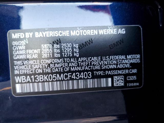 WBA13BK05MCF43403 BMW M550xi