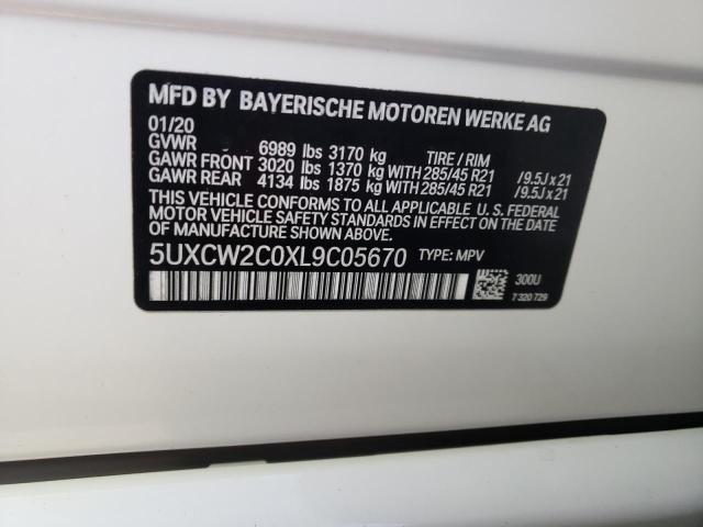 5UXCW2C0XL9C05670 BMW X7 Xdrive40i