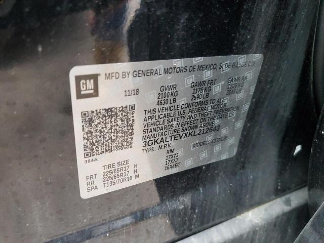 3GKALTEVXKL212643 GMC Terrain Sle