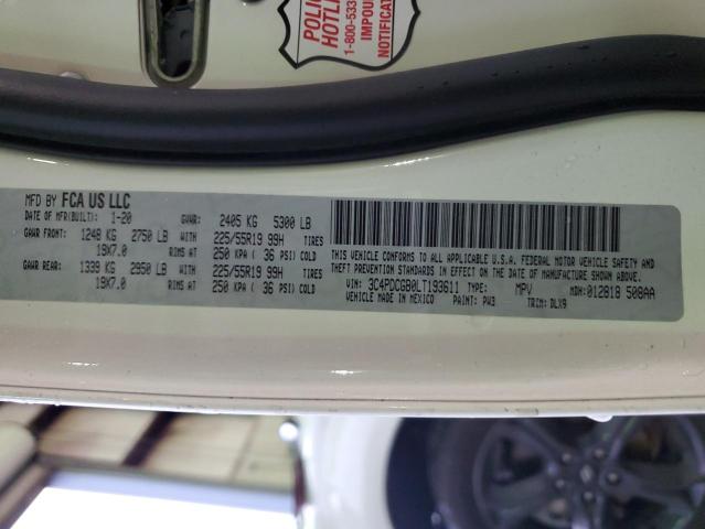 3C4PDCGB0LT193611 Dodge Journey Crossroad