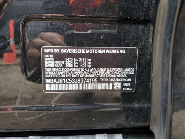 WBAJB1C53JB374195 BMW 530XE