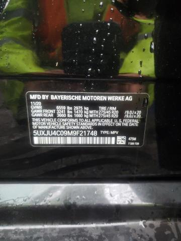 5UXJU4C09M9F21748 BMW X5 M50i
