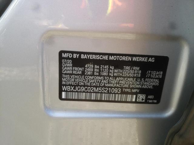 WBXJG9C02M5S21093 BMW X1 Xdrive28i