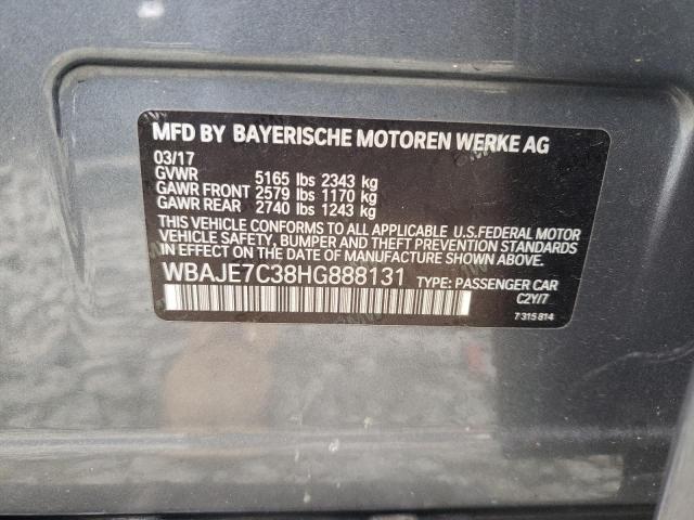 WBAJE7C38HG888131 BMW 540 XI