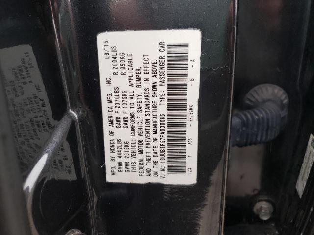 19UUB1F57FA030086 Acura TLX TECH