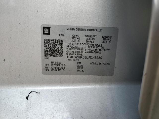 1GKS2HKJ6LR145250 GMC YUKON XL DENALI