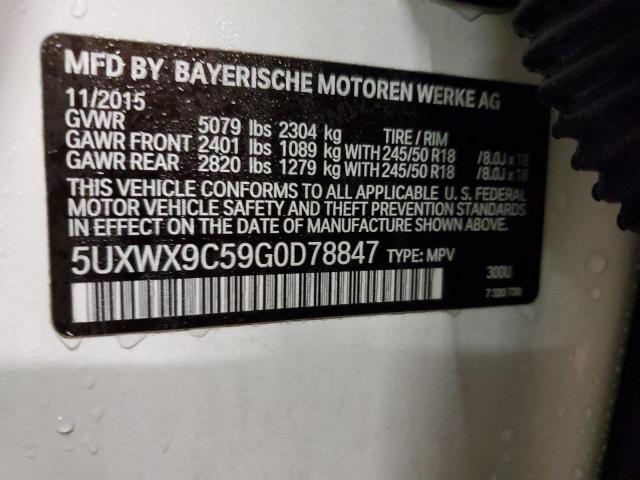 5UXWX9C59G0D78847 BMW X3 Xdrive28i