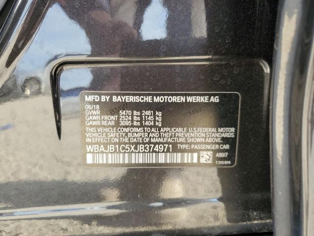 WBAJB1C5XJB374971 BMW 530XE