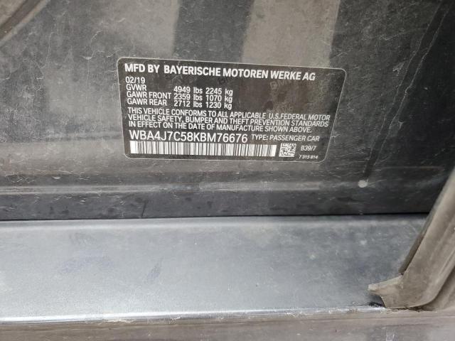WBA4J7C58KBM76676 BMW 440xi Gran Coupe