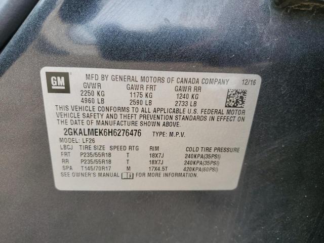 2GKALMEK6H6276476 GMC Terrain Sle