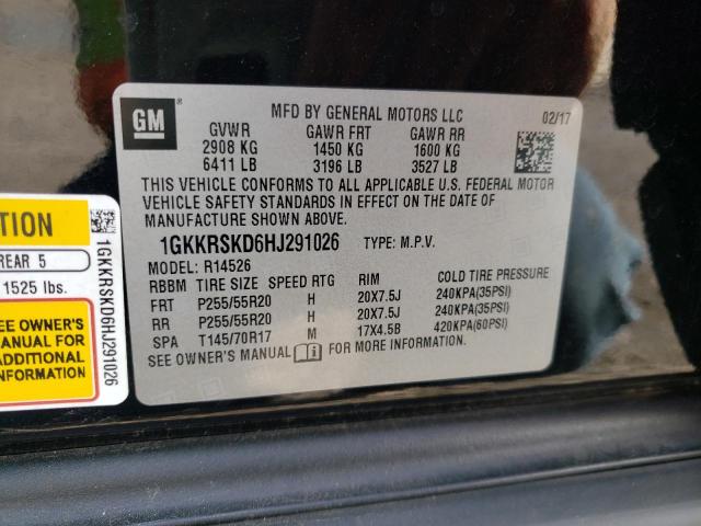 1GKKRSKD6HJ291026 GMC Acadia Limited Slt-2