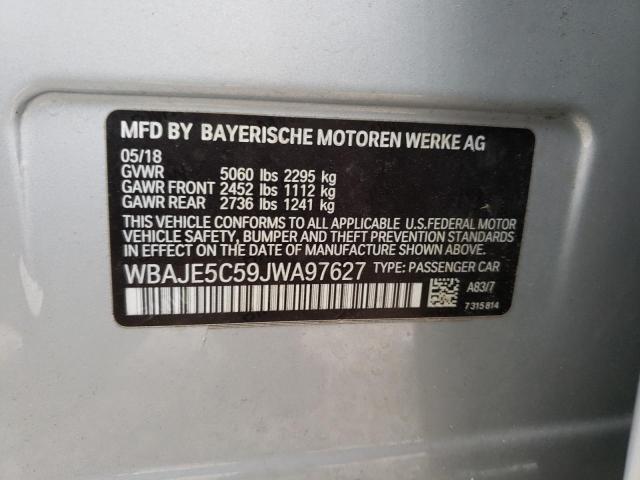 WBAJE5C59JWA97627 BMW 540 I