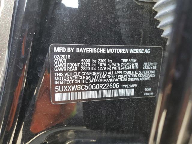 5UXXW3C50G0R22606 BMW X4 Xdrive28i