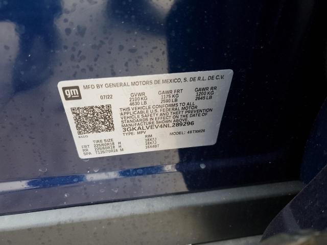3GKALVEV4NL289296 GMC Terrain Slt