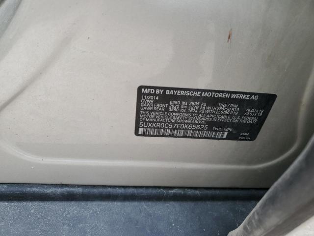 5UXKR0C57F0K65625 BMW X5 Xdrive35i