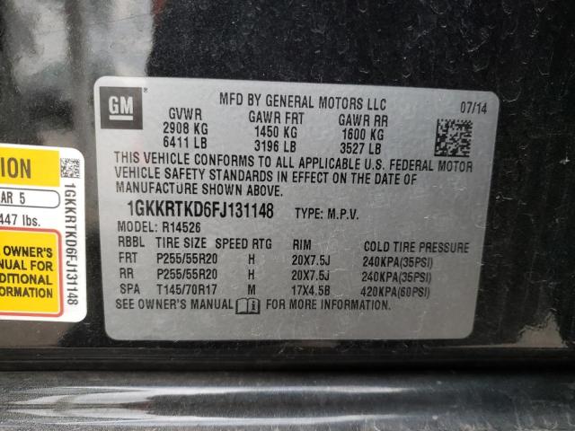 1GKKRTKD6FJ131148 GMC Acadia Denali