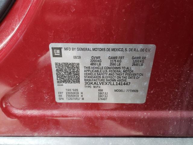 3GKALVEX7LL141447 GMC Terrain Slt