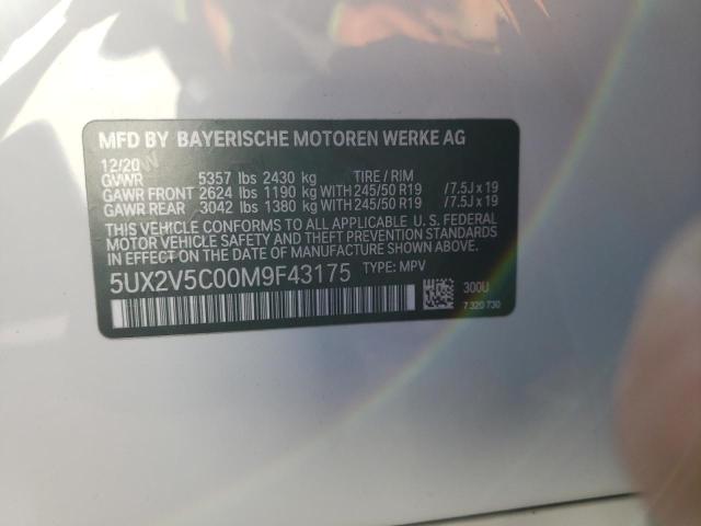 5UX2V5C00M9F43175 BMW X4 Xdrivem40i