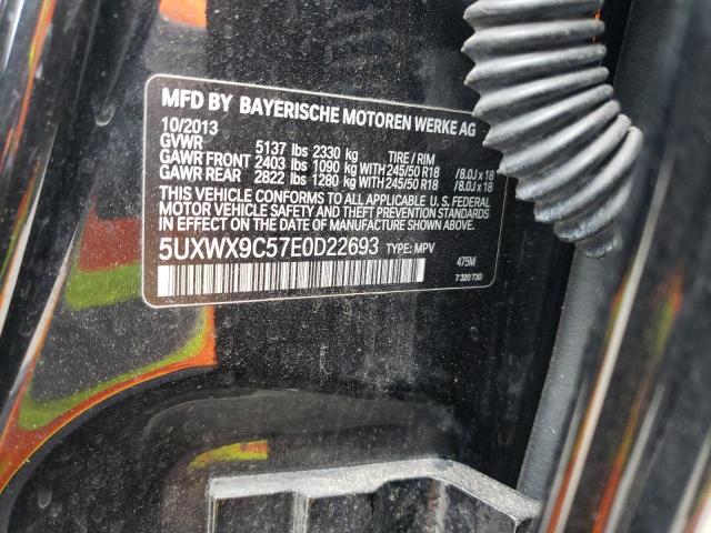 5UXWX9C57E0D22693 BMW X3 Xdrive28i