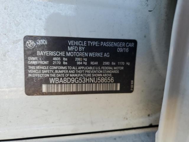 WBA8D9G53HNU58656 BMW 330 XI
