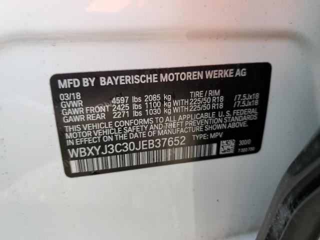 WBXYJ3C30JEB37652 BMW X2 Sdrive28i