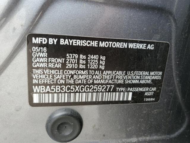 WBA5B3C5XGG259277 BMW 535 XI