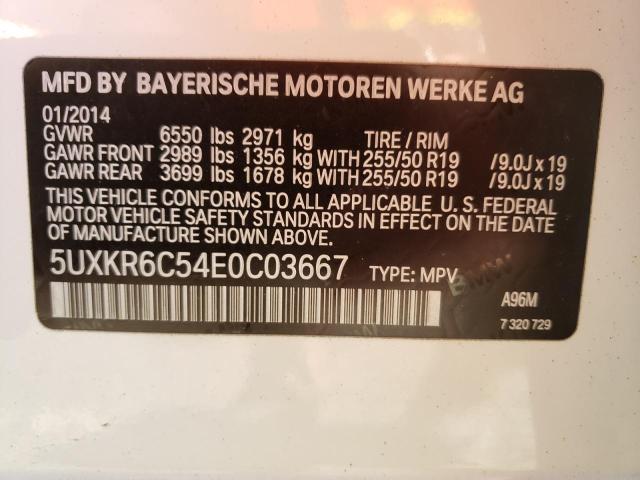 5UXKR6C54E0C03667 BMW X5 Xdrive50i