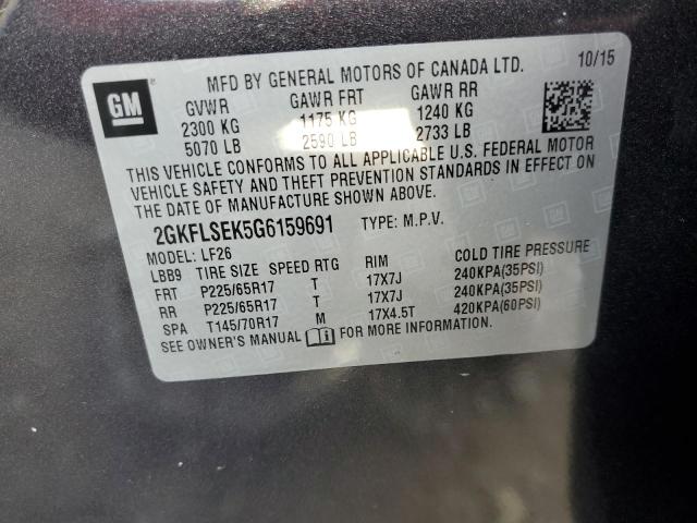 2GKFLSEK5G6159691 GMC Terrain Sle