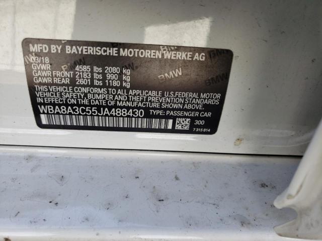 WBA8A3C55JA488430 BMW 320 XI