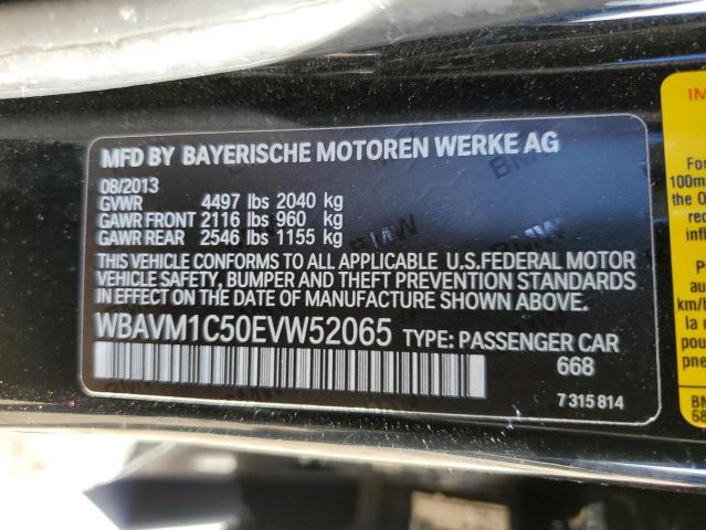 WBAVM1C50EVW52065 BMW X1 Sdrive28i