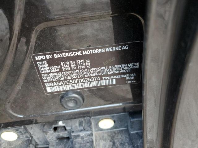 WBA5A7C50FD626374 BMW 528 XI
