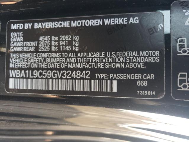 WBA1L9C59GV324842 BMW 228 Xi Sulev