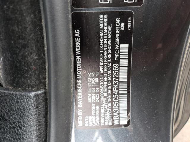 WBA3R5C54FK372569 BMW 435 Xi
