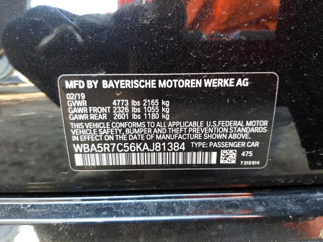WBA5R7C56KAJ81384 BMW 330XI