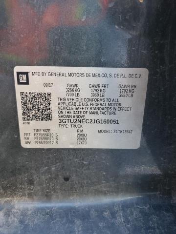 3GTU2NEC2JG160051 GMC Sierra K1500 Slt