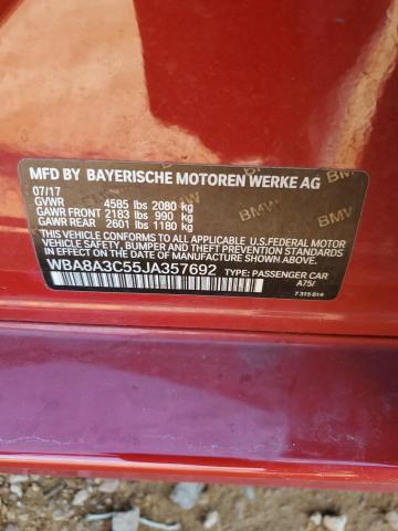 WBA8A3C55JA357692 BMW 320 XI