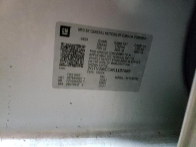 2GTV2MEC8K1187585 GMC Sierra Limited K1500 Sle
