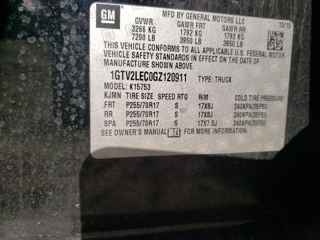 1GTV2LEC0GZ120911 GMC Sierra K1500