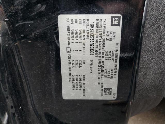 1GKS2KE75ER203333 GMC Yukon Xl K1500 Slt