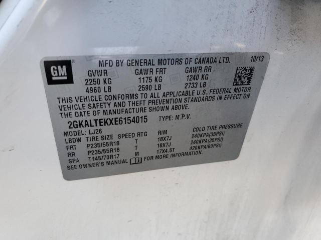 2GKALTEKXE6154015 GMC Terrain Slt