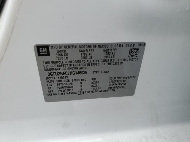 3GTU2NEC7HG146026 GMC Sierra K1500 Slt