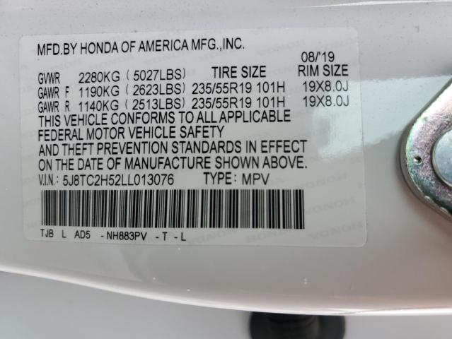 5J8TC2H52LL013076 Acura Rdx Technology