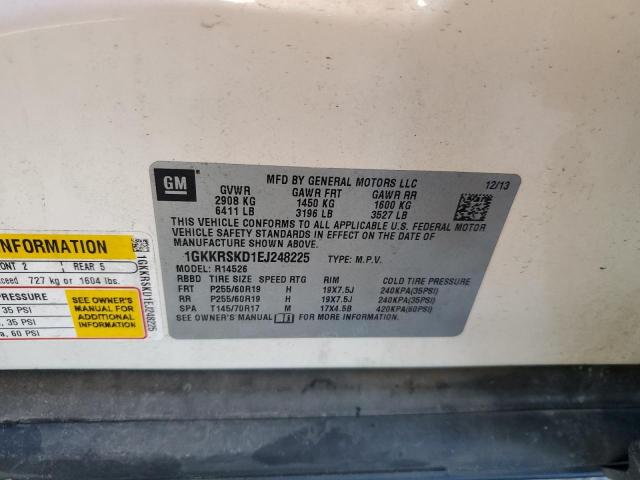 1GKKRSKD1EJ248225 GMC Acadia Slt-2